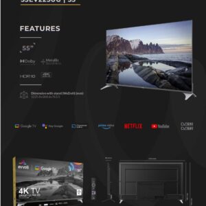 4K TV SMART ULTRA HD 55EV225UG | 55″