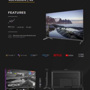 Smart Full HD 43EV225DG 43”
