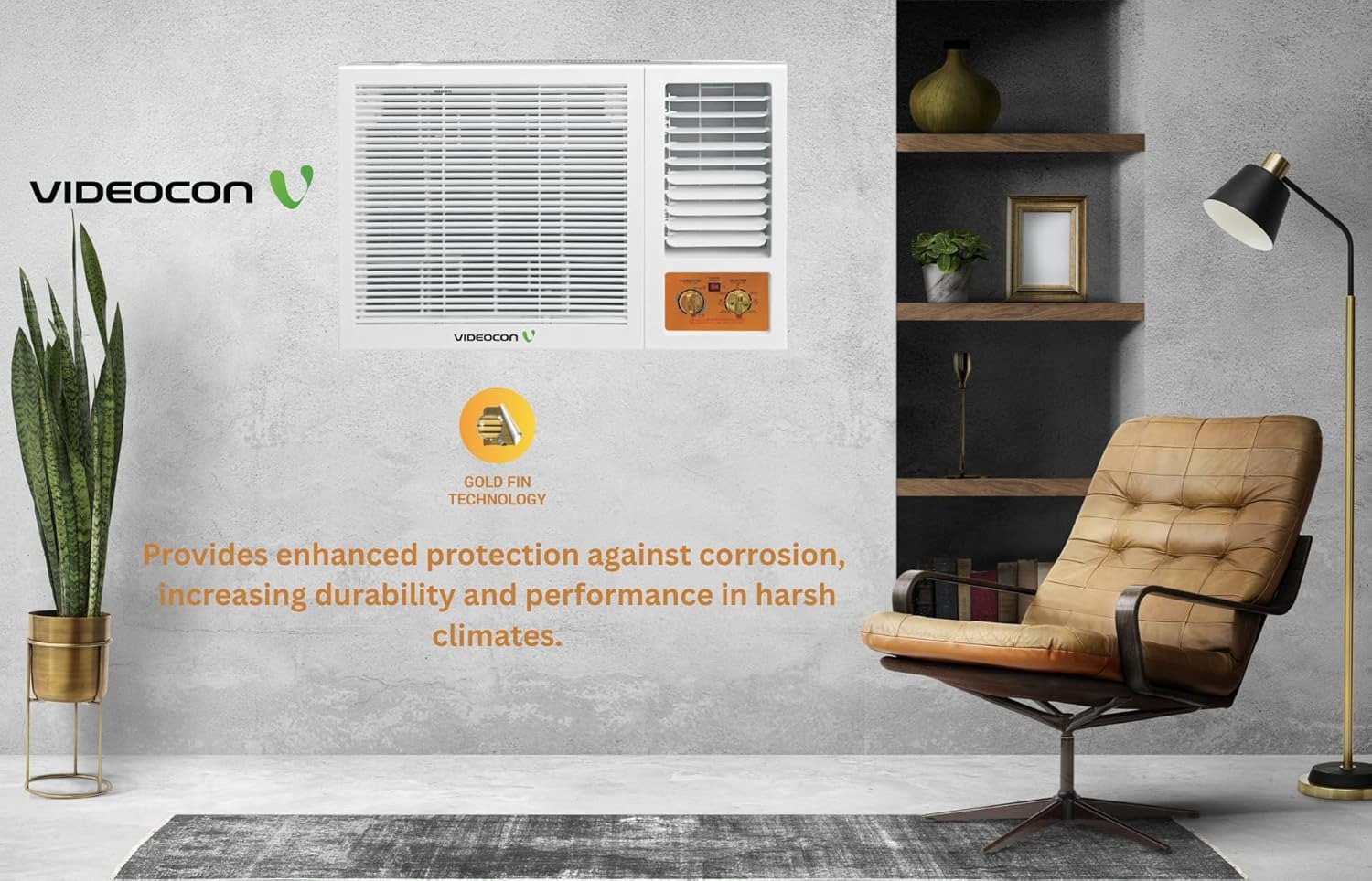 Videocon 1.5 Ton Window AC VG18KWT3 – 1.5 Ton Window Air Conditioner