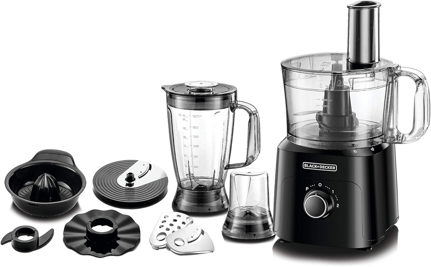 Black+Decker 5‑in‑1 Food Processor FX775‑B5 750W