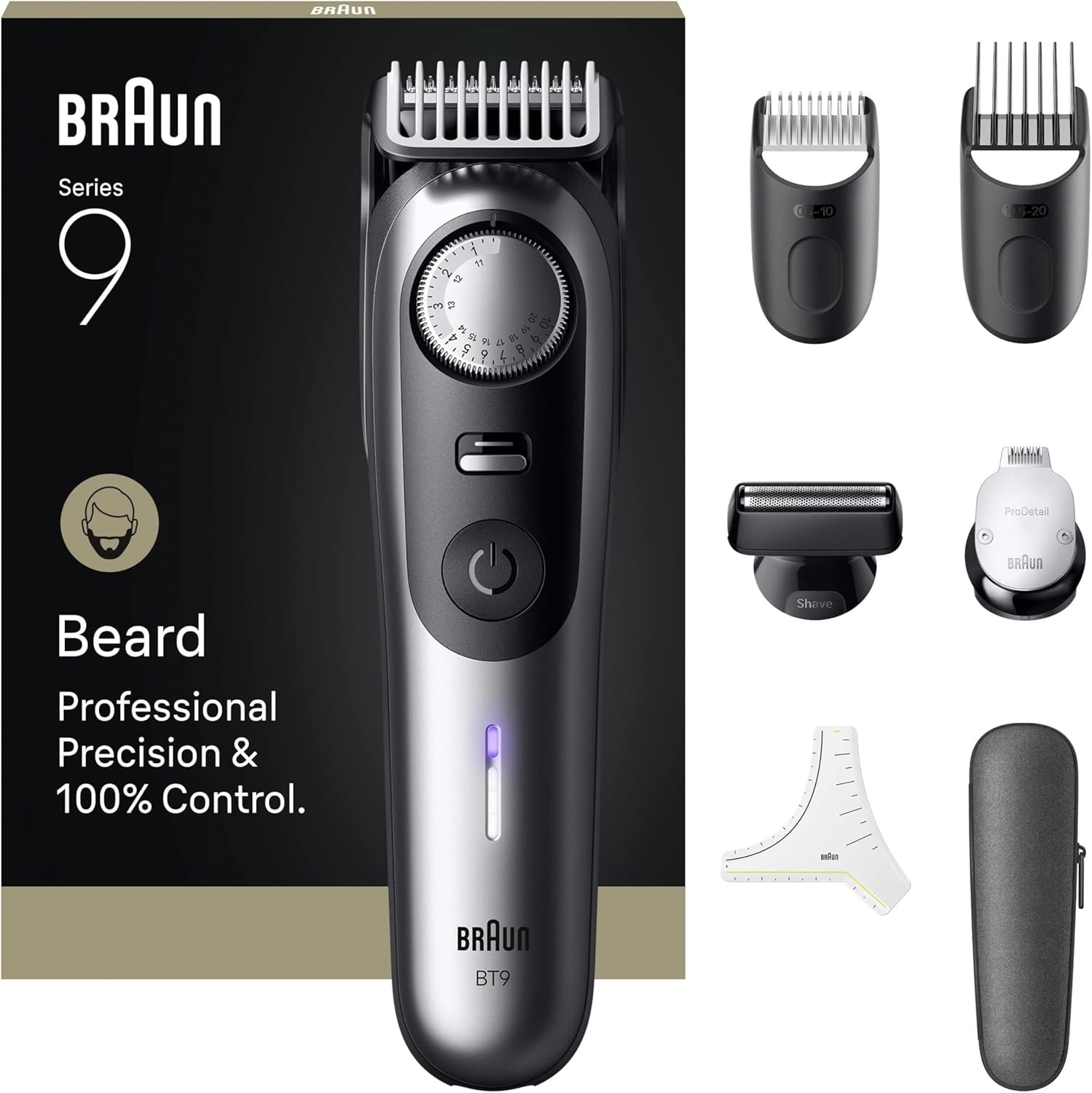 Braun Professional Beard Trimmer 9 – BT9520